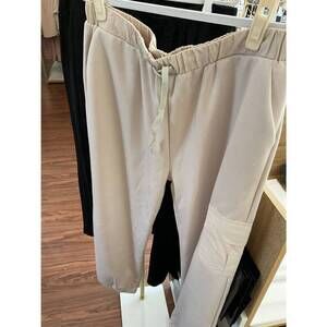 NEW JOH women's drawstring pant in beige